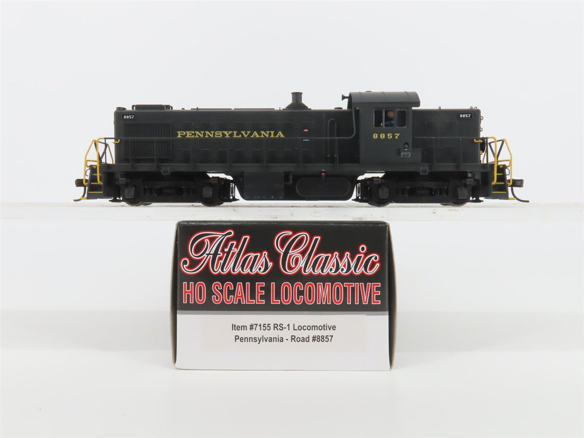 HO Scale Atlas Classic 7155 PRR Pennsylvania ALCO RS-1 Diesel Locomotive #8857