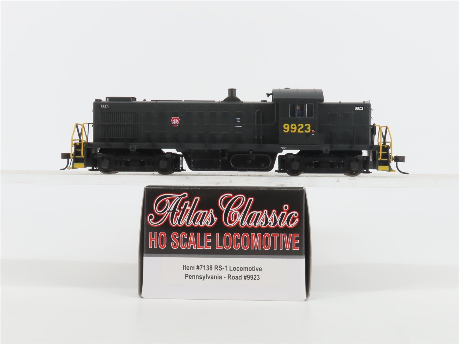 HO Scale Atlas Classic 7138 PRR Pennsylvania ALCO RS-1 Diesel Locomotive #9923