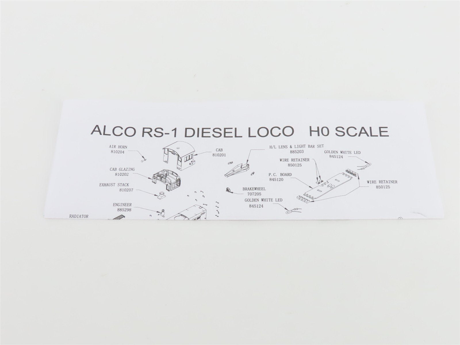 HO Scale Atlas Classic 7138 PRR Pennsylvania ALCO RS-1 Diesel Locomotive #9923