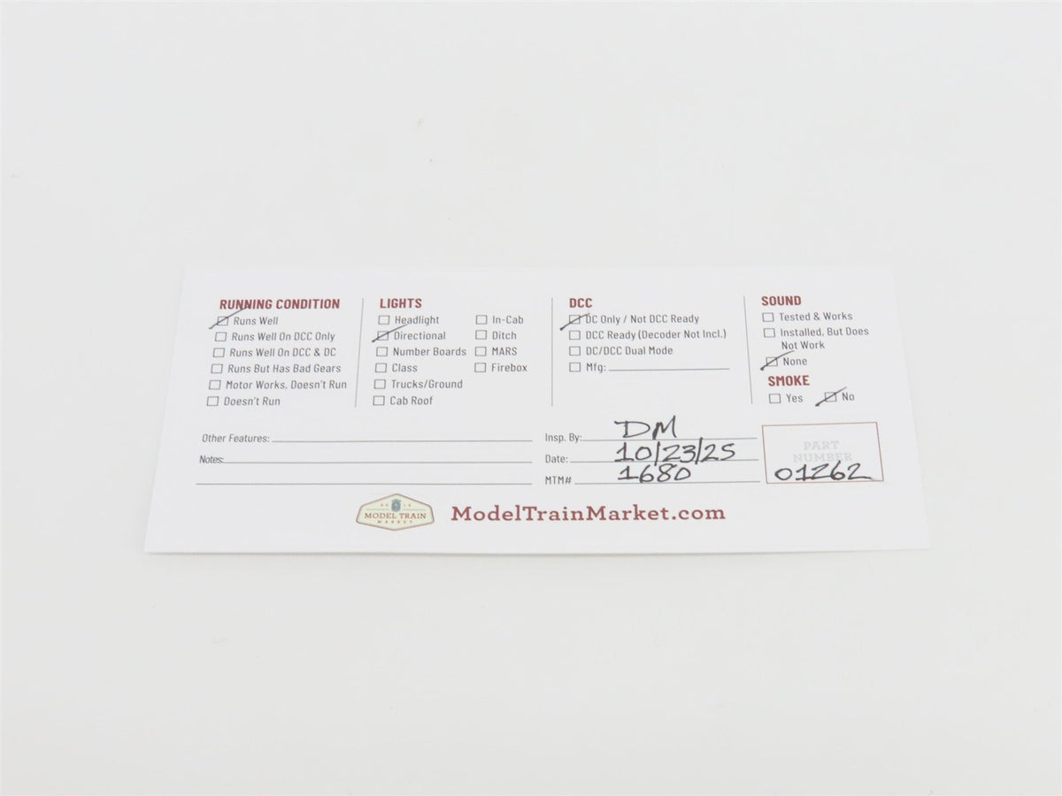 HO Scale Atlas Classic 7138 PRR Pennsylvania ALCO RS-1 Diesel Locomotive #9923