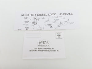 HO Scale Atlas Classic 7107 NH New Haven ALCO RS-1 Diesel Locomotive #0665