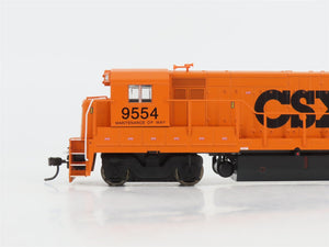 HO Atlas 8274 CSX MofW Maintenance of Way Orange U23B Diesel #9554 - DCC Ready