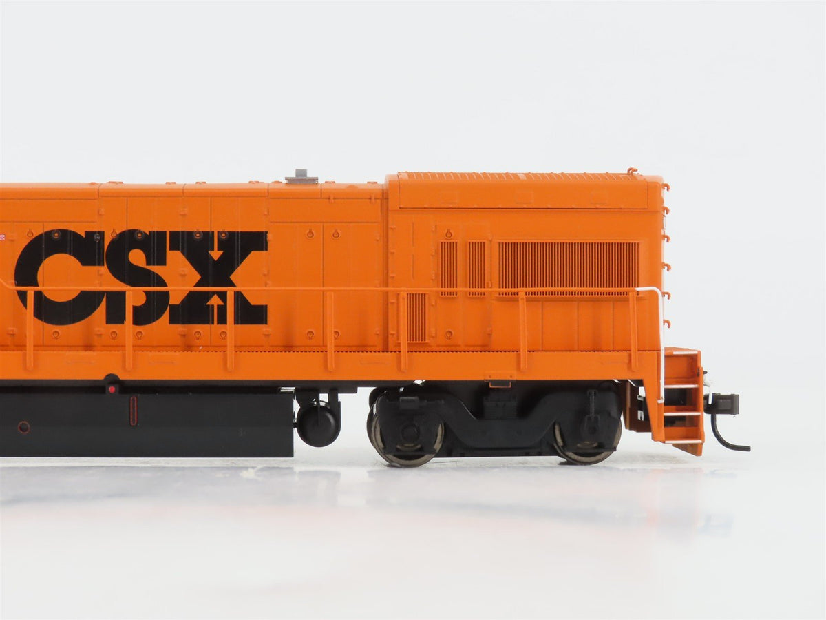 HO Atlas 8274 CSX MofW Maintenance of Way Orange U23B Diesel #9554 - DCC Ready