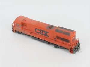 HO Scale Atlas 8670 CSX MofW Orange GE U23B Diesel #9551 - Custom & Weathered