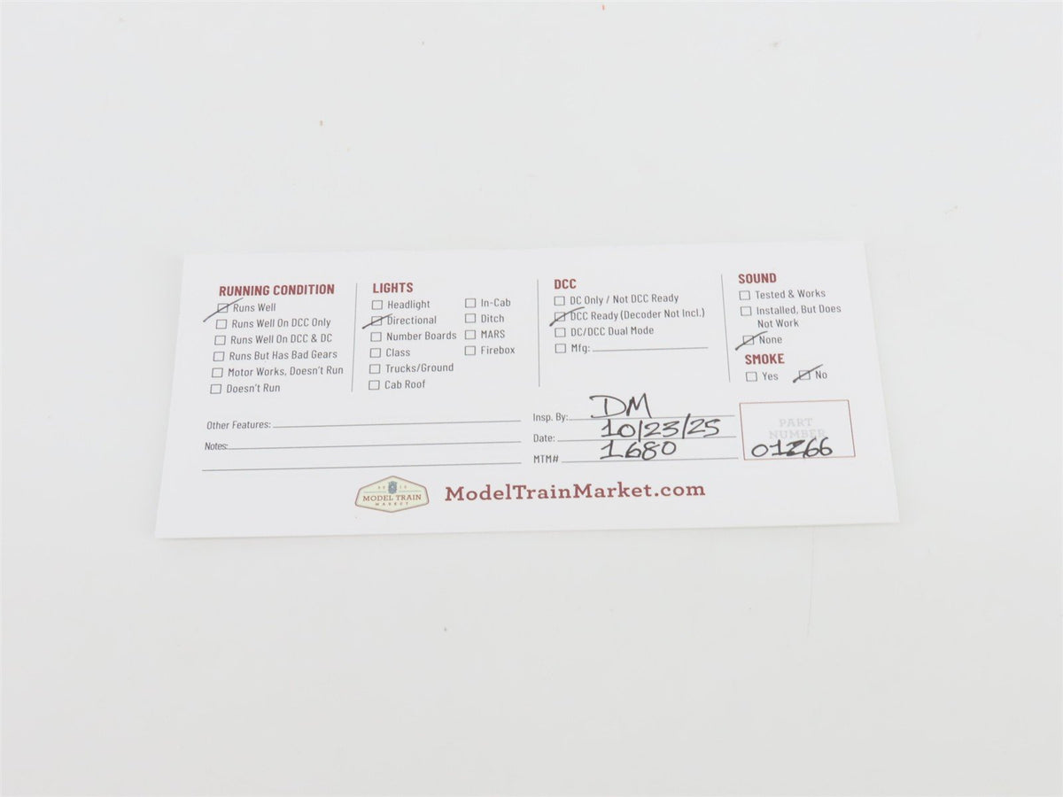 HO Scale Atlas 8670 CSX MofW Orange GE U23B Diesel #9551 - Custom &amp; Weathered