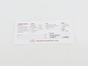 HO Scale Atlas 8670 CSX MofW Orange GE U23B Diesel #9551 - Custom & Weathered