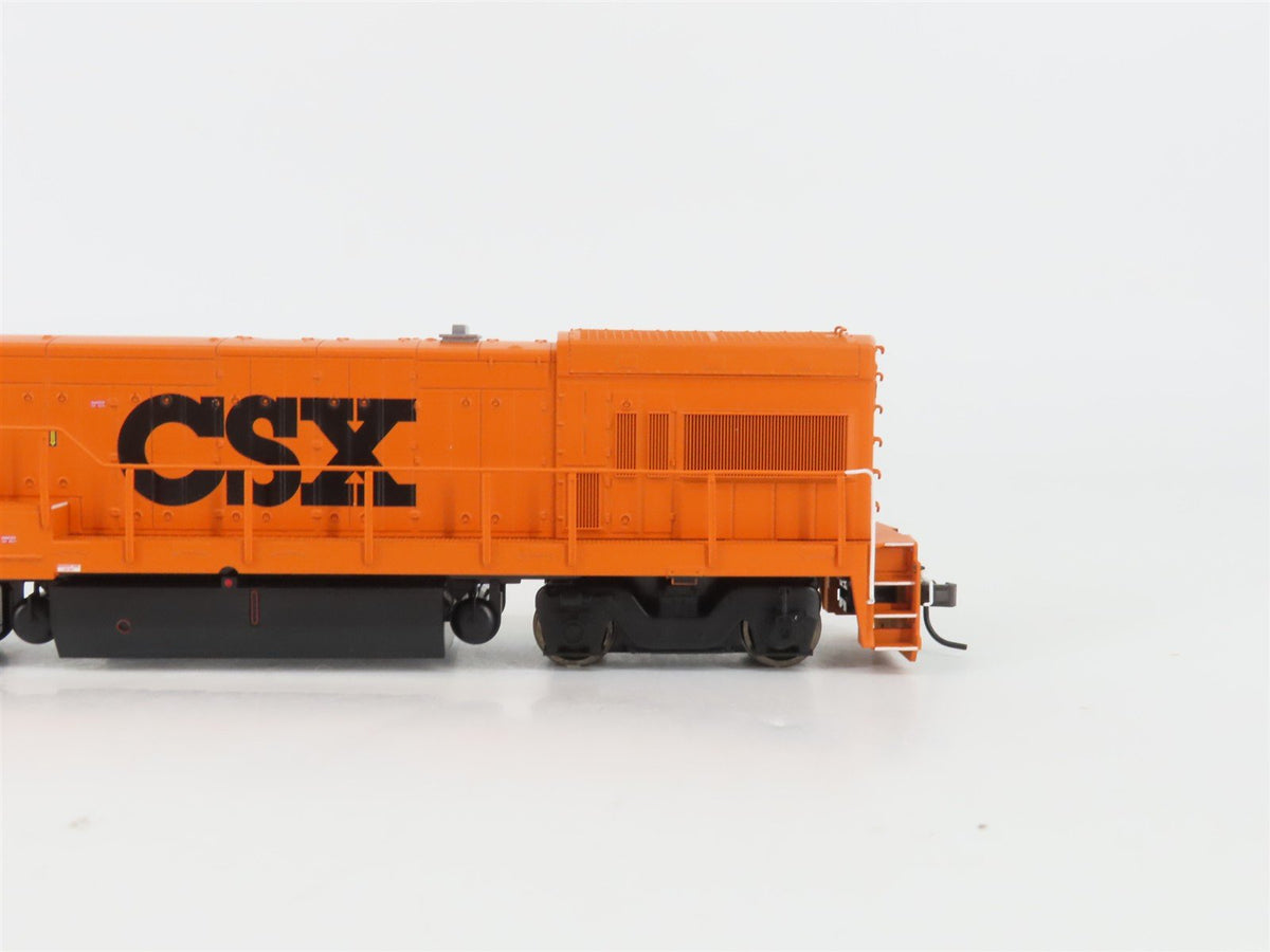 HO Atlas 8273 CSX MofW Maintenance of Way Orange U23B Diesel #9552 - DCC Ready
