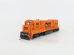 HO Atlas 8273 CSX MofW Maintenance of Way Orange U23B Diesel #9552 - DCC Ready