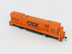 HO Atlas 8273 CSX MofW Maintenance of Way Orange U23B Diesel #9552 - DCC Ready