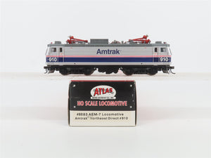 HO Atlas 8583 AMTK Amtrak Northeast Direct AEM-7 Electric #910 - DCC Ready