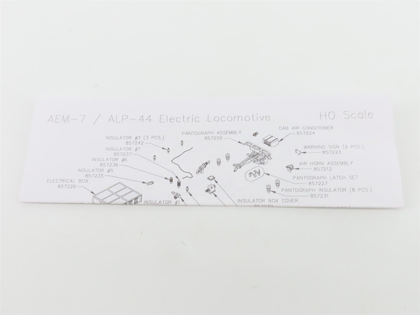 HO Atlas 8583 AMTK Amtrak Northeast Direct AEM-7 Electric #910 - DCC Ready