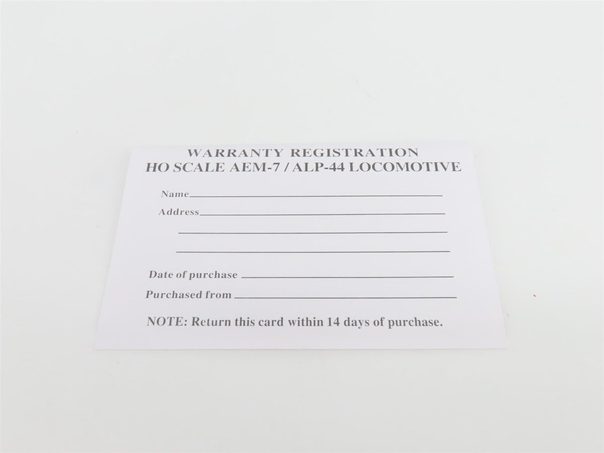 HO Atlas 8583 AMTK Amtrak Northeast Direct AEM-7 Electric #910 - DCC Ready