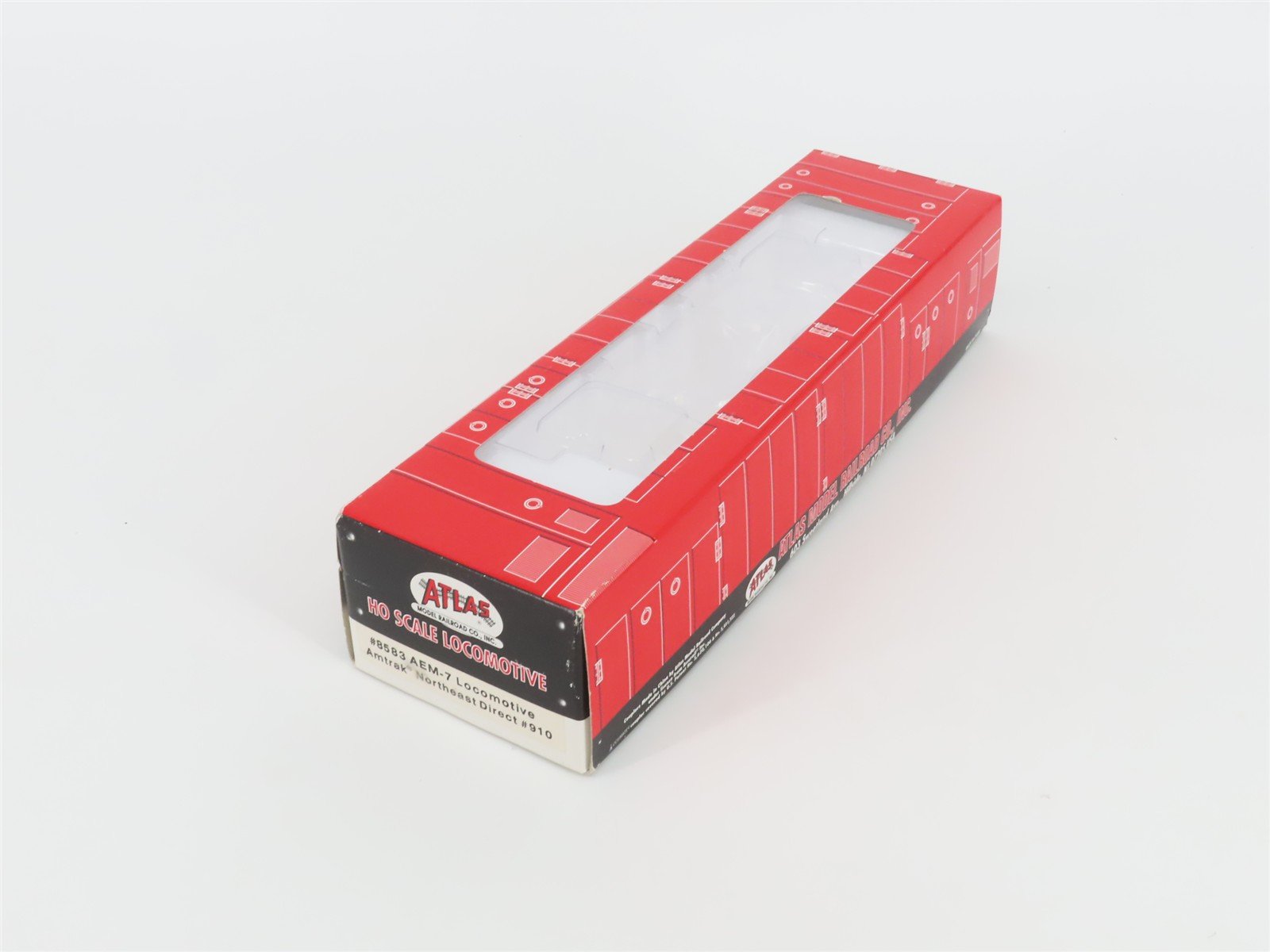 HO Atlas 8583 AMTK Amtrak Northeast Direct AEM-7 Electric #910 - DCC Ready