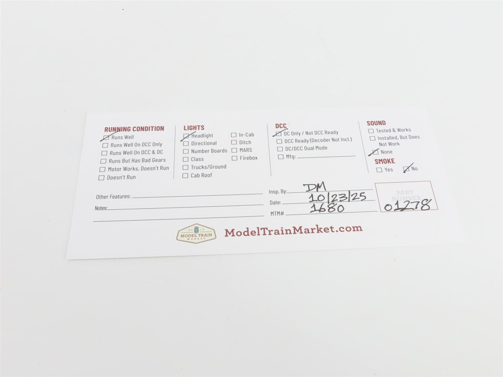 HO Scale Model Power 6694 NH New Haven ALCO RS-11 Diesel Locomotive #2556