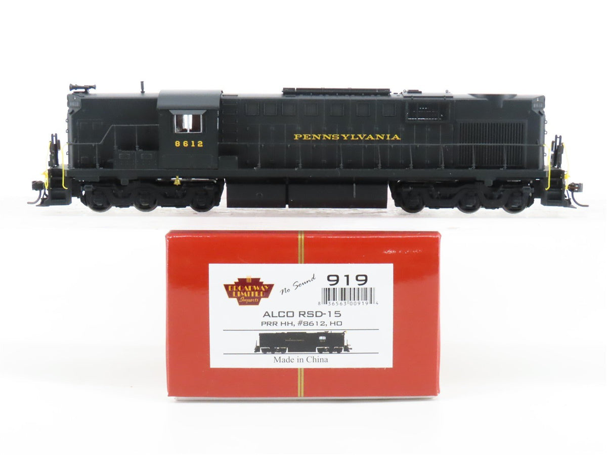 HO Scale Broadway Limited BLI 919 PRR Pennsylvania RSD15 Diesel Loco #8612