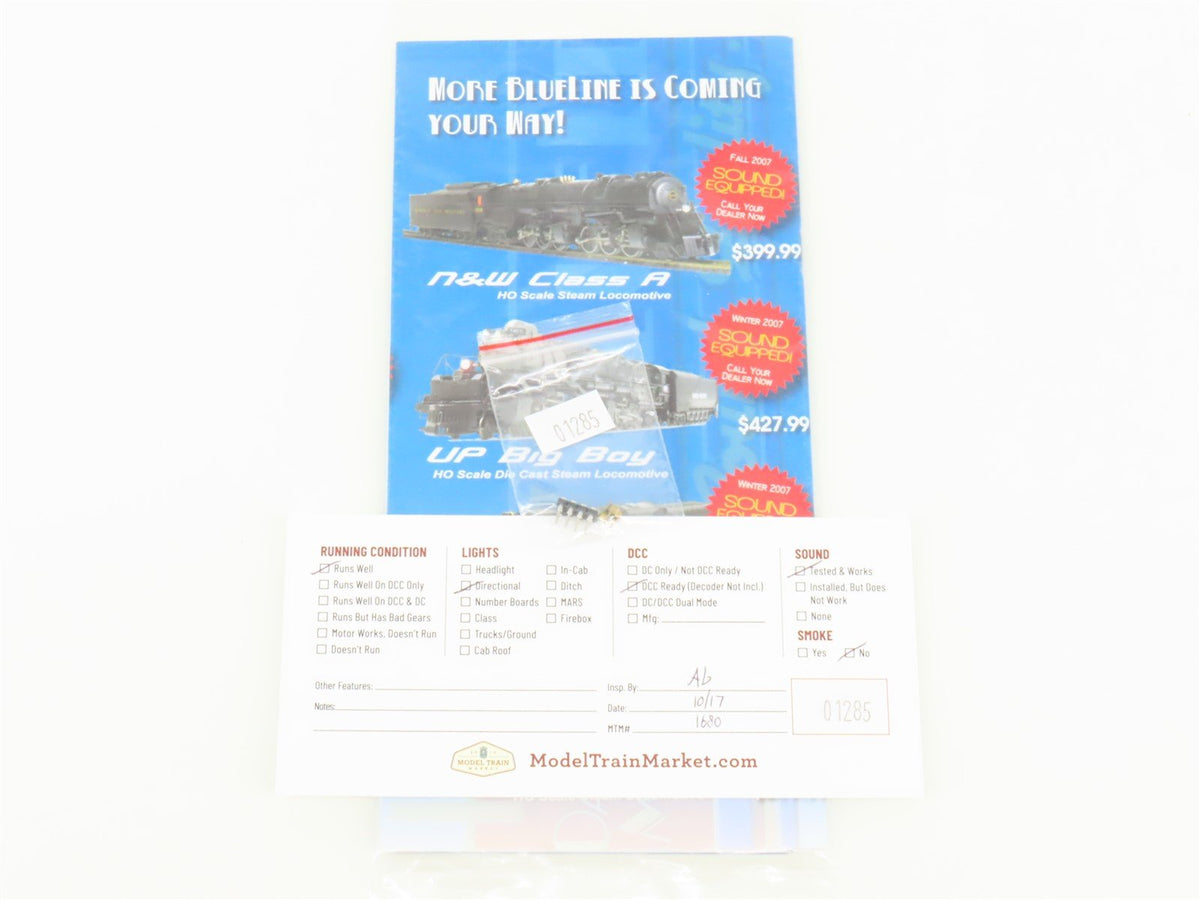 HO Broadway Limited BLI Blueline 5096 PRR RSD15 Diesel #8616 - DCC Ready wSound