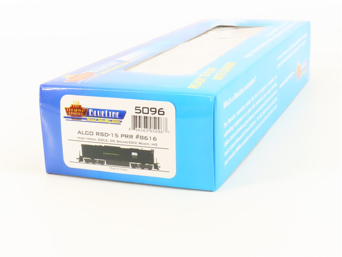 HO Broadway Limited BLI Blueline 5096 PRR RSD15 Diesel #8616 - DCC Ready wSound