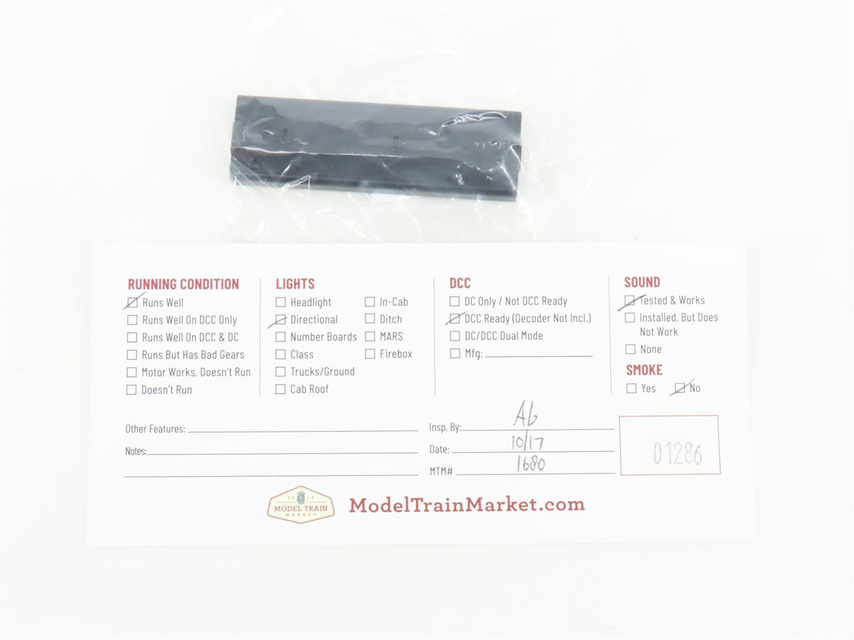 HO Broadway Limited BLI Blueline 5072 PRR SD7 Diesel #8589 - DCC Ready wSound