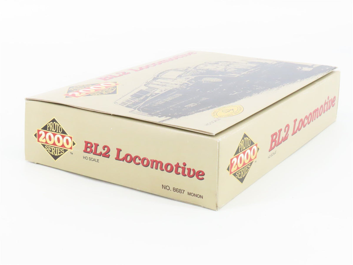 HO Scale Proto 2000 8687 CIL Monon BL2 Diesel Locomotive #36 BAD GEARS