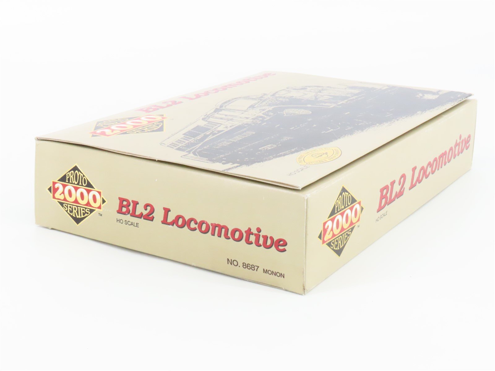 HO Scale Proto 2000 8687 CIL Monon BL2 Diesel Locomotive #36 BAD GEARS