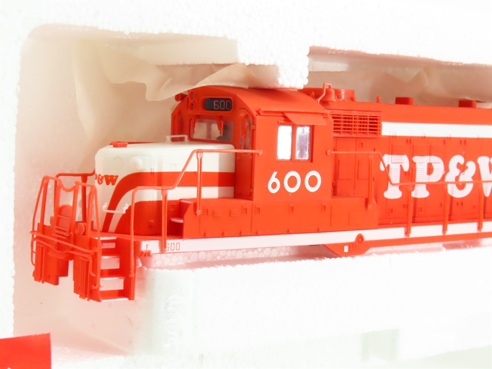 HO Scale Proto 2000 8167 TP&W Toledo Peoria & Western GP18 Diesel #600 BAD GEARS