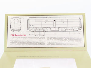 HO Scale Proto 2000 York Haven FB2 Diesel Locomotive UNPOWERED/CUSTOM