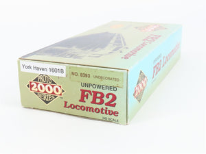 HO Scale Proto 2000 York Haven FB2 Diesel Locomotive UNPOWERED/CUSTOM