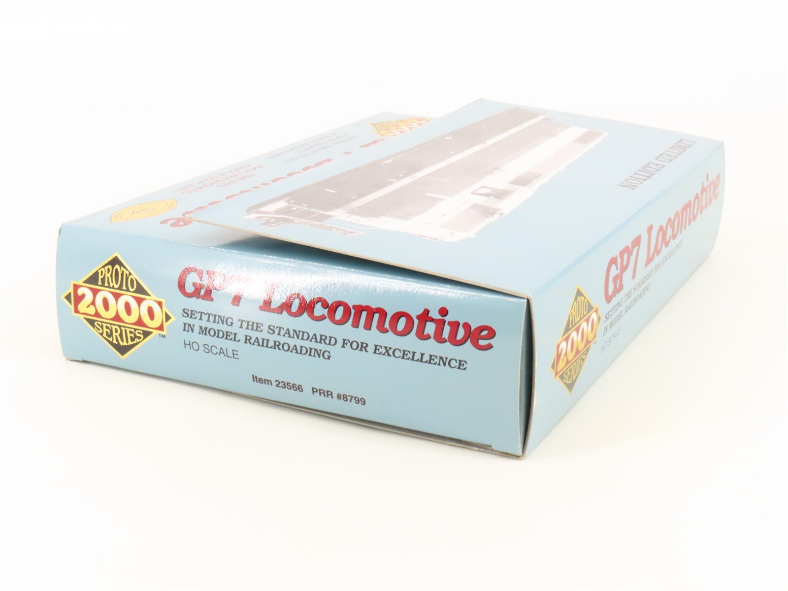 HO Scale Proto 2000 23566 PRR Pennsylvania GP7 Diesel Locomotive #8799 BAD GEARS