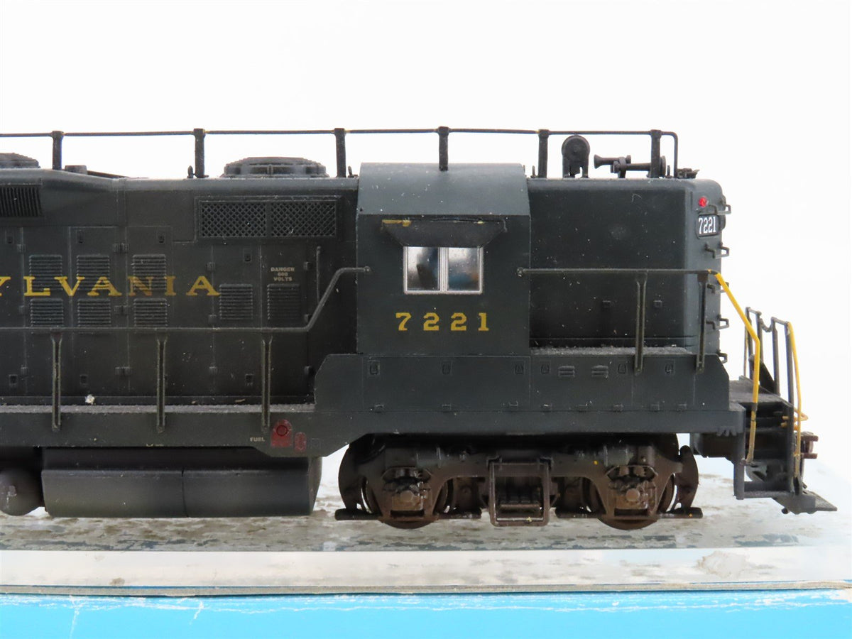 HO Scale Proto 2000 21644 PRR Pennsylvania GP9 Diesel #7221 CUSTOM/BAD GEARS