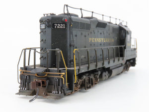 HO Scale Proto 2000 21644 PRR Pennsylvania GP9 Diesel #7221 CUSTOM/BAD GEARS