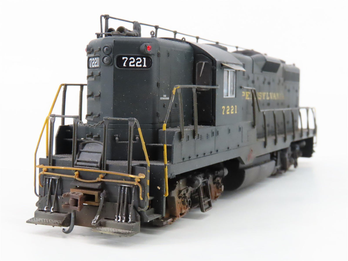 HO Scale Proto 2000 21644 PRR Pennsylvania GP9 Diesel #7221 CUSTOM/BAD GEARS