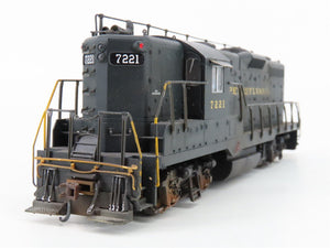 HO Scale Proto 2000 21644 PRR Pennsylvania GP9 Diesel #7221 CUSTOM/BAD GEARS