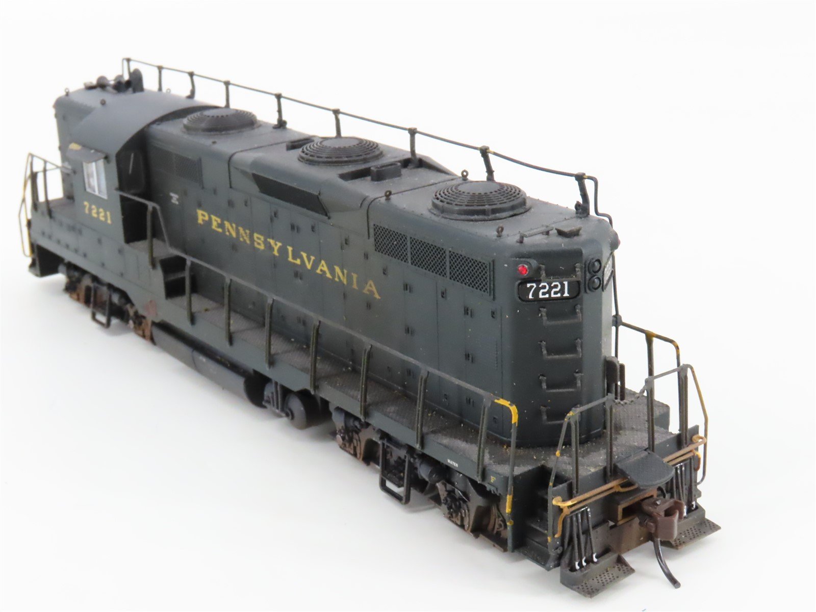 HO Scale Proto 2000 21644 PRR Pennsylvania GP9 Diesel #7221 CUSTOM/BAD GEARS