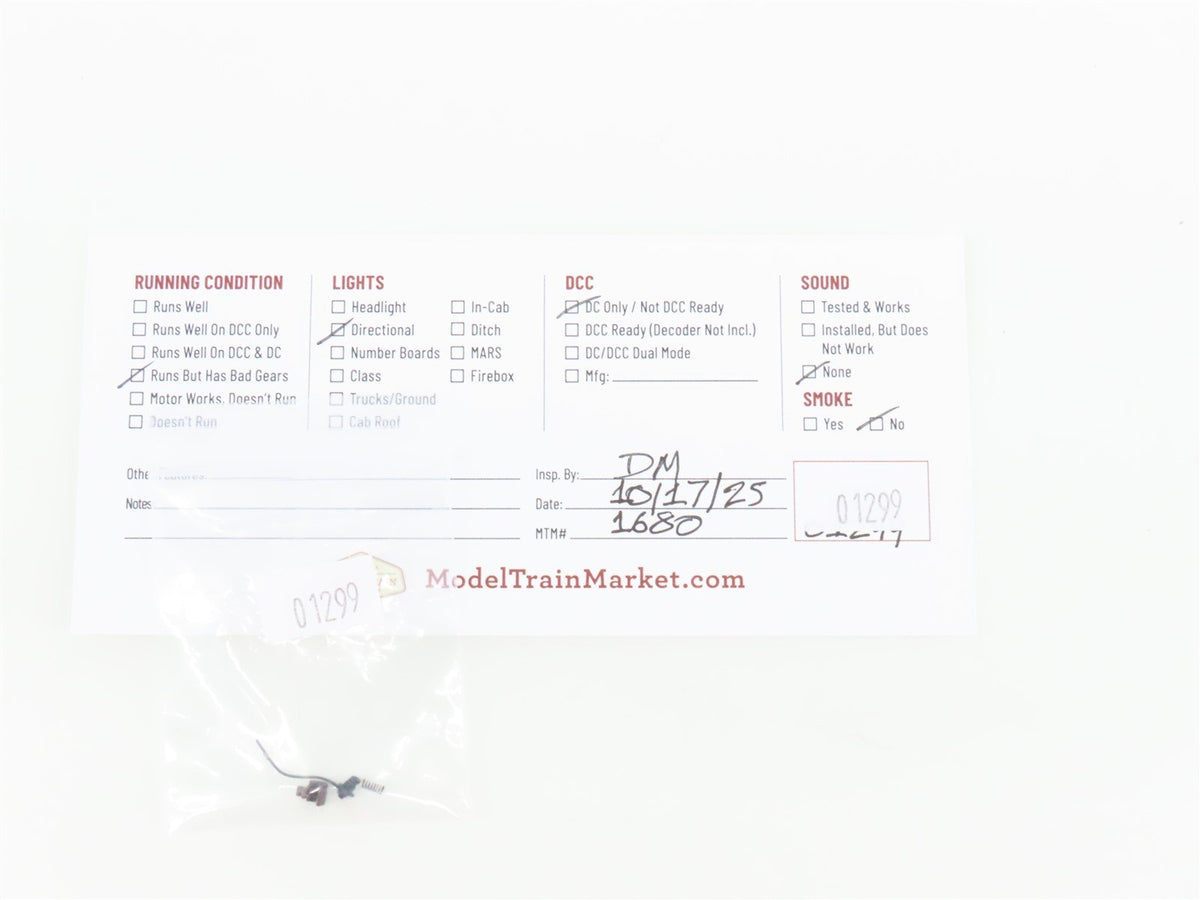 HO Scale Proto 2000 21644 PRR Pennsylvania GP9 Diesel #7221 CUSTOM/BAD GEARS