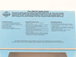 HO Scale Proto 2000 8066 NYC New York Central GP20 Diesel #6109 BAD GEARS