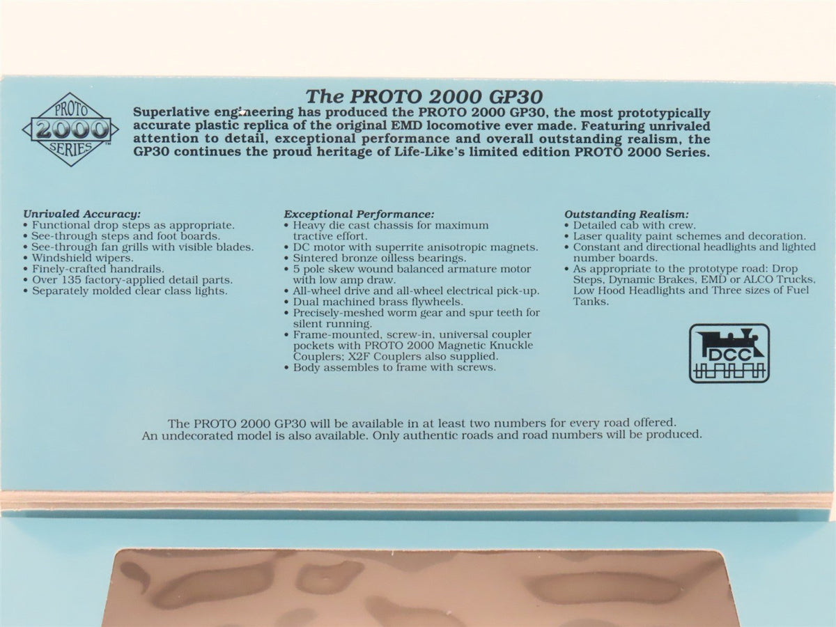HO Scale Proto 2000 23223 PRR Pennsylvania GP30 Diesel Loco #2234 BAD GEARS