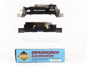 HO Scale Proto 2000 30093 PC Penn Central SW8/900/600 Diesel Loco #8638
