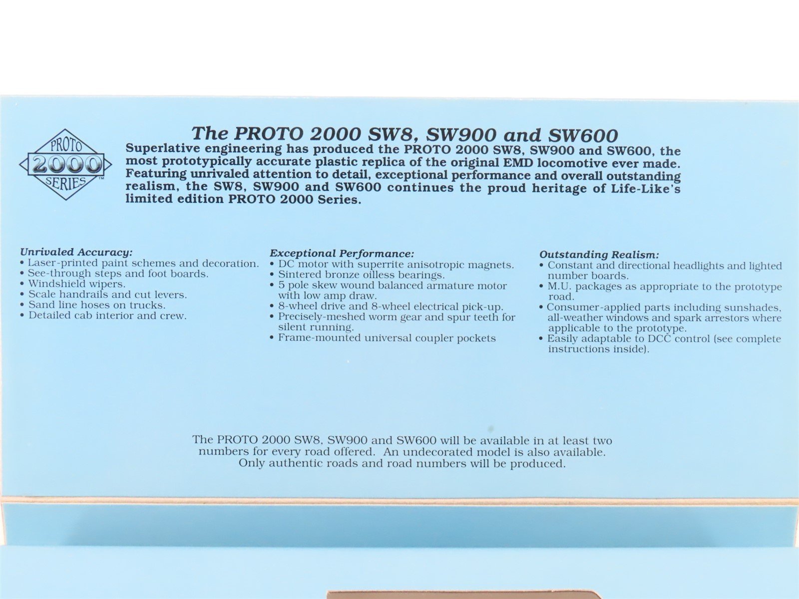 HO Scale Proto 2000 30093 PC Penn Central SW8/900/600 Diesel Loco #8638