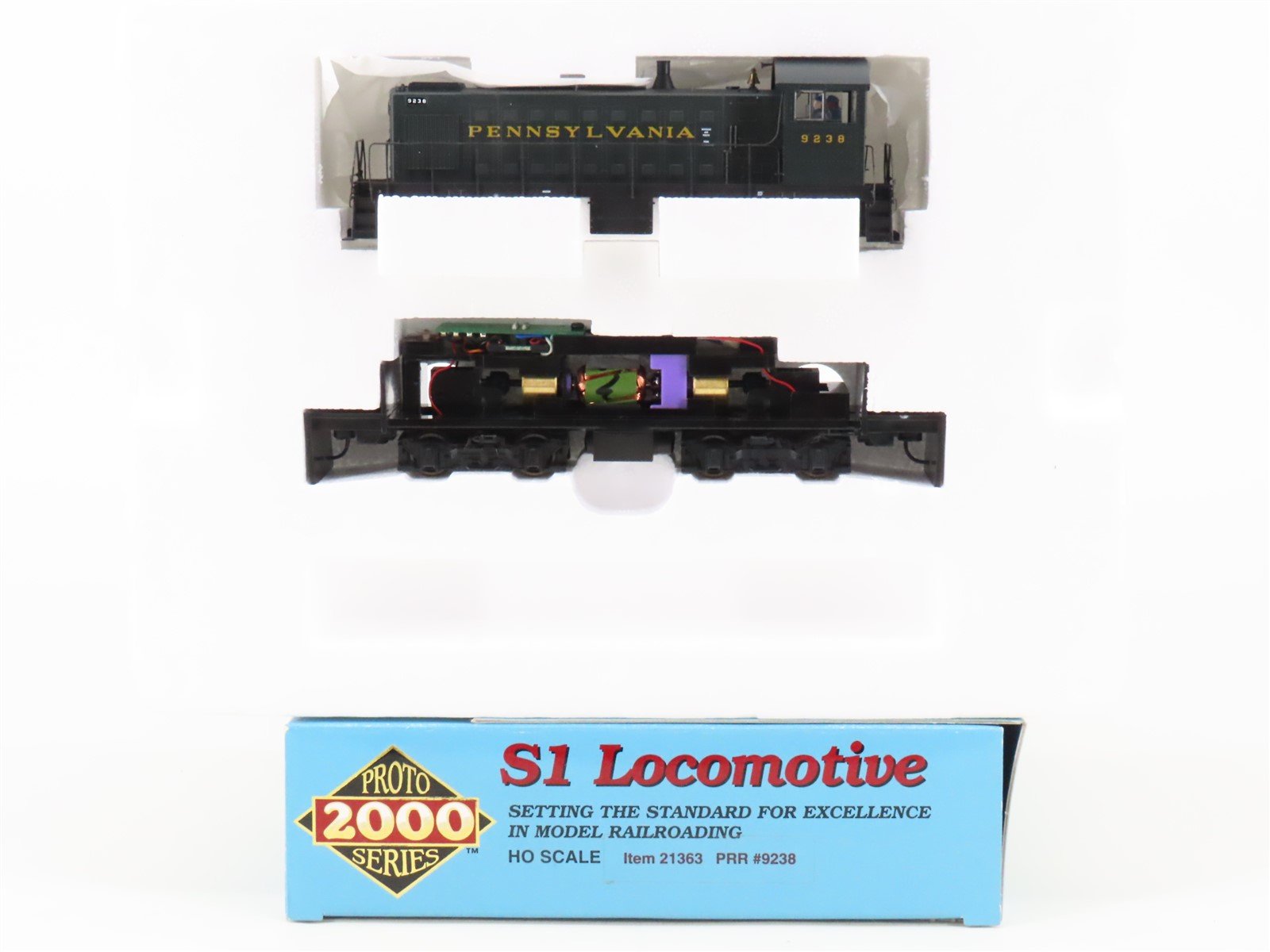 HO Scale Proto 2000 21363 PRR Pennsylvania S1 Diesel Locomotive #9238
