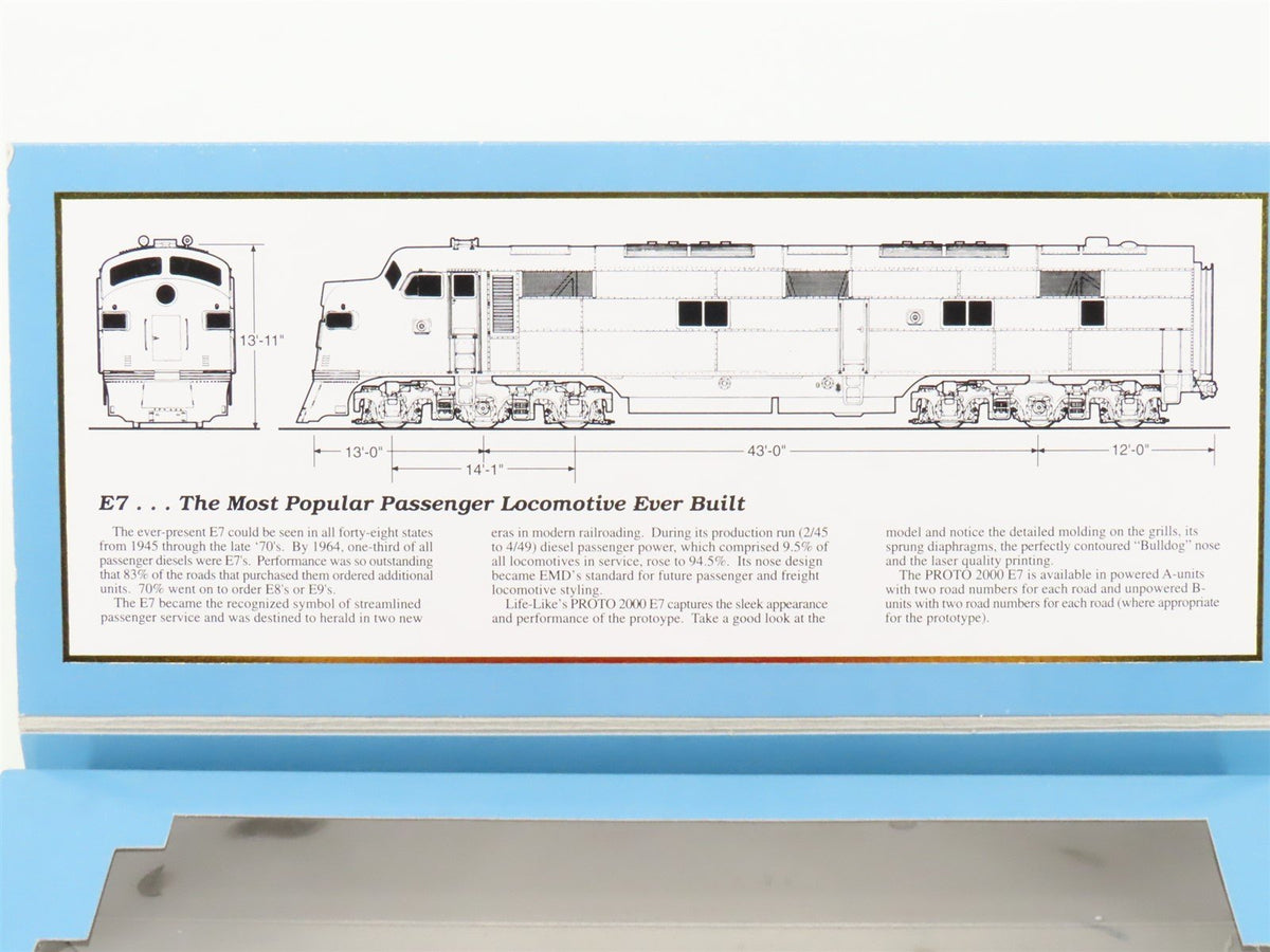 HO Scale Proto 2000 21116 PRR Pennsylvania E7A Diesel Locomotive #5860