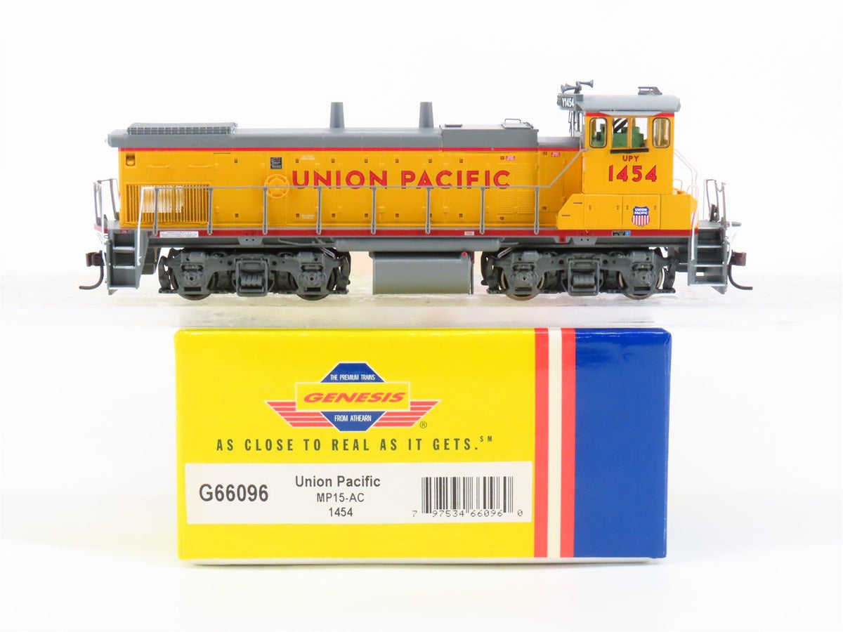HO Scale Athearn Genesis G66096 UP Union Pacific MP15AC Diesel Locomotive #1454