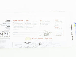 HO Scale Athearn Genesis G66096 UP Union Pacific MP15AC Diesel Locomotive #1454