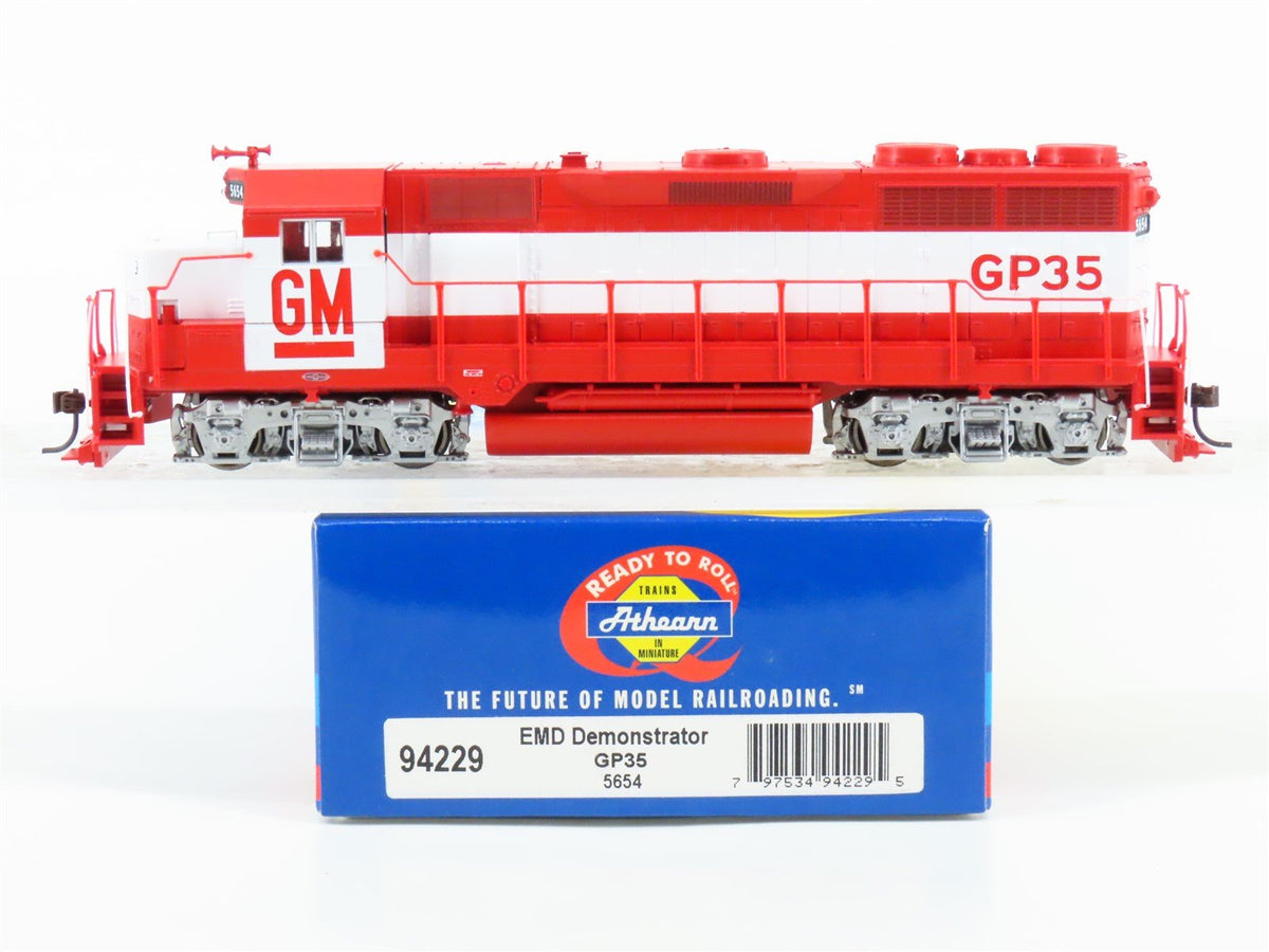 HO Scale Athearn RTR 94229 EMD demonstrator GP35 Diesel Locomotive #5654