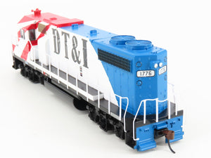 HO Scale Athearn RTR 79983 DT&I Bicentennial GP38-2 Diesel Locomotive #1776