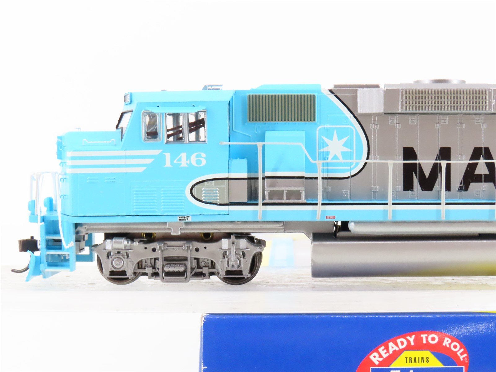 HO Scale Athearn RTR 91510 MAERSK GP60M Diesel Locomotive #146