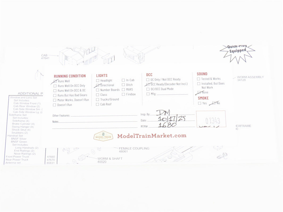 HO Scale Athearn RTR 91510 MAERSK GP60M Diesel Locomotive #146