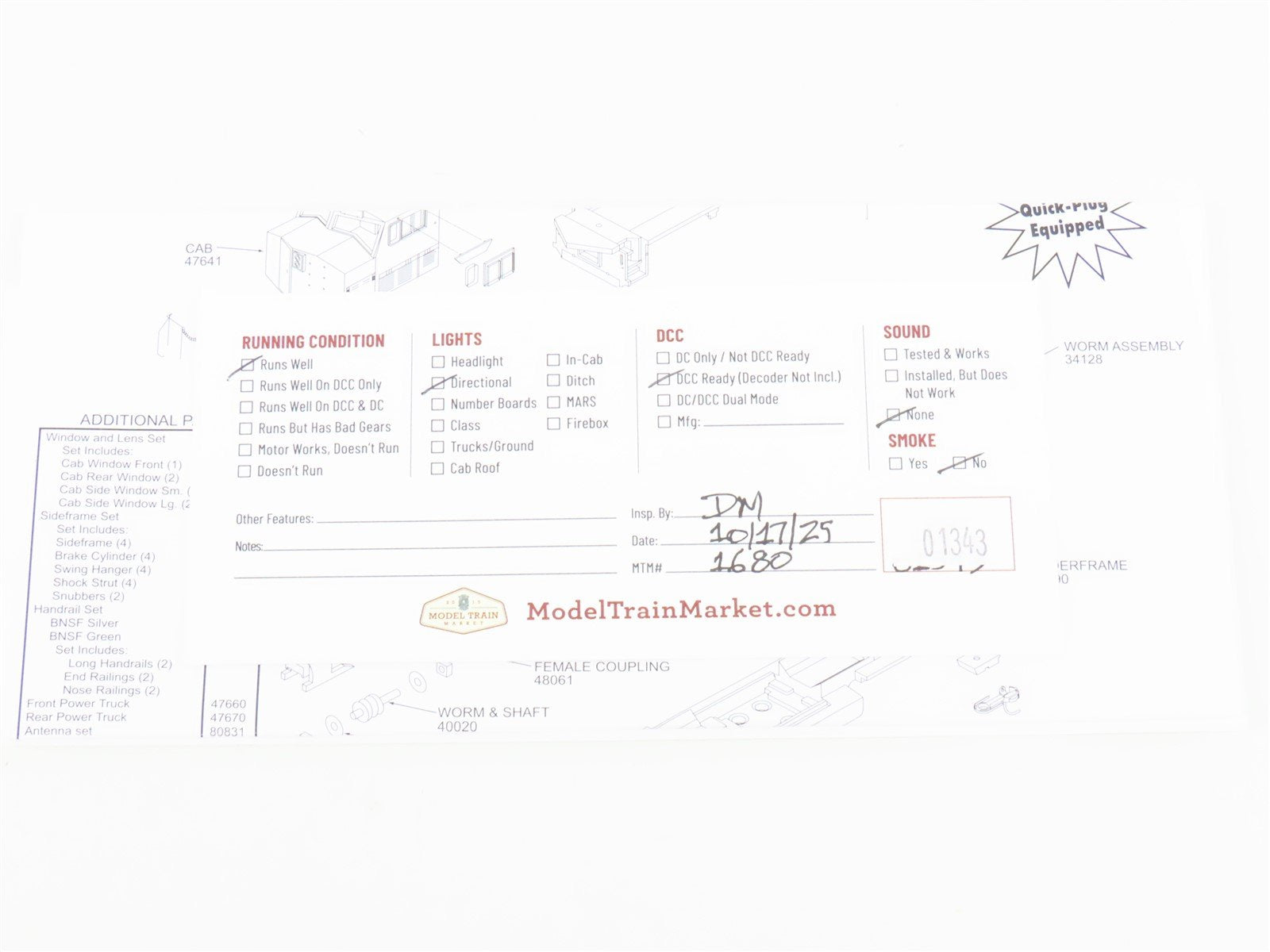 HO Scale Athearn RTR 91510 MAERSK GP60M Diesel Locomotive #146