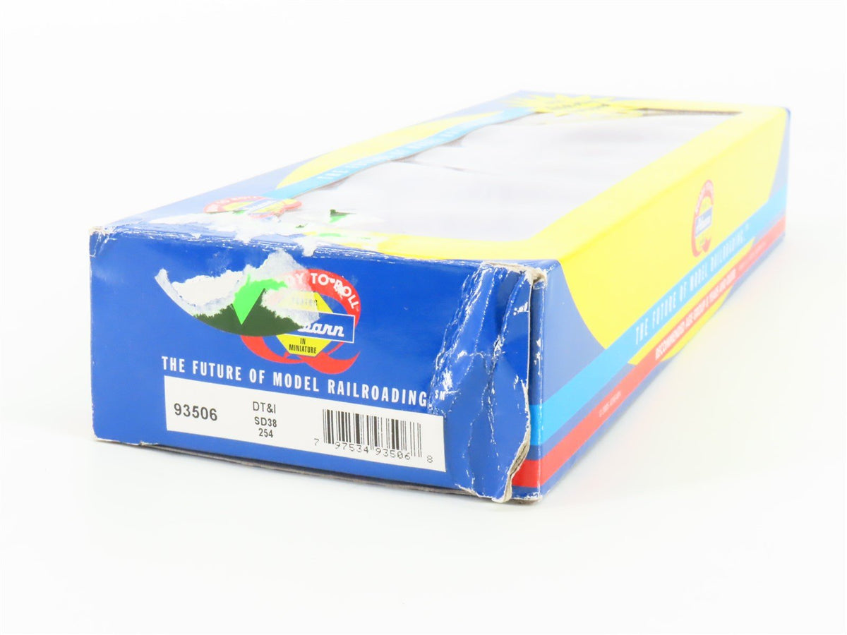 HO Scale Athearn RTR 93506 DT&amp;I Detroit Toledo &amp; Ironton SD38 Diesel Loco #254