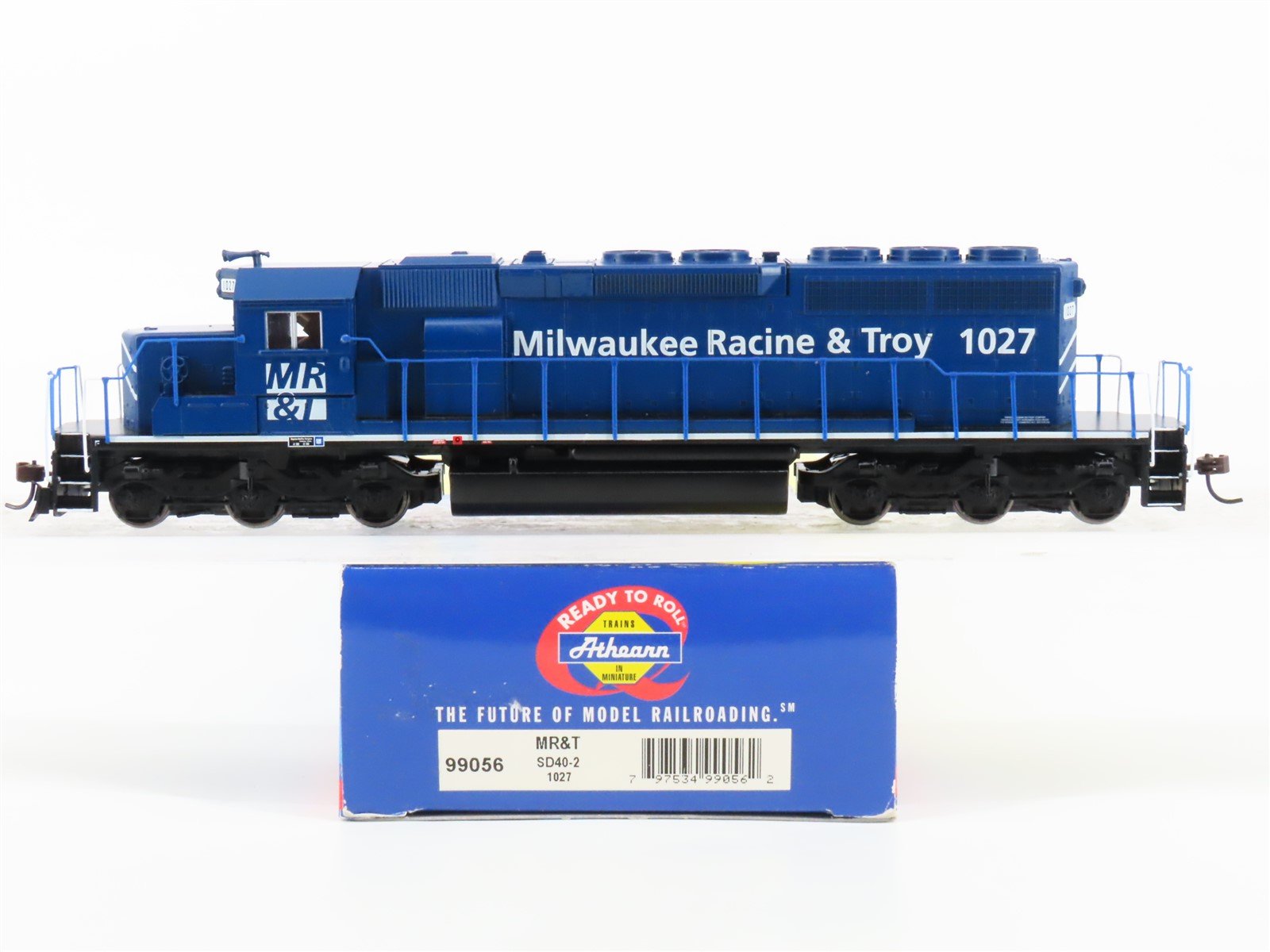 HO Scale Athearn RTR 99057 MRT Milwaukee Racine & Troy SD40-2 Diesel #1934