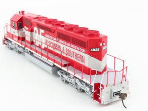 HO Athearn 80171 WSOR Wisconsin Southern 25th Anniversary SD40-2 Diesel #4025
